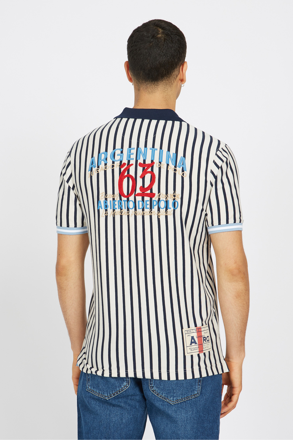 Men's short-sleeved polo shirt in regular fit stretch cotton - Vernen | La Martina - Official Online Shop