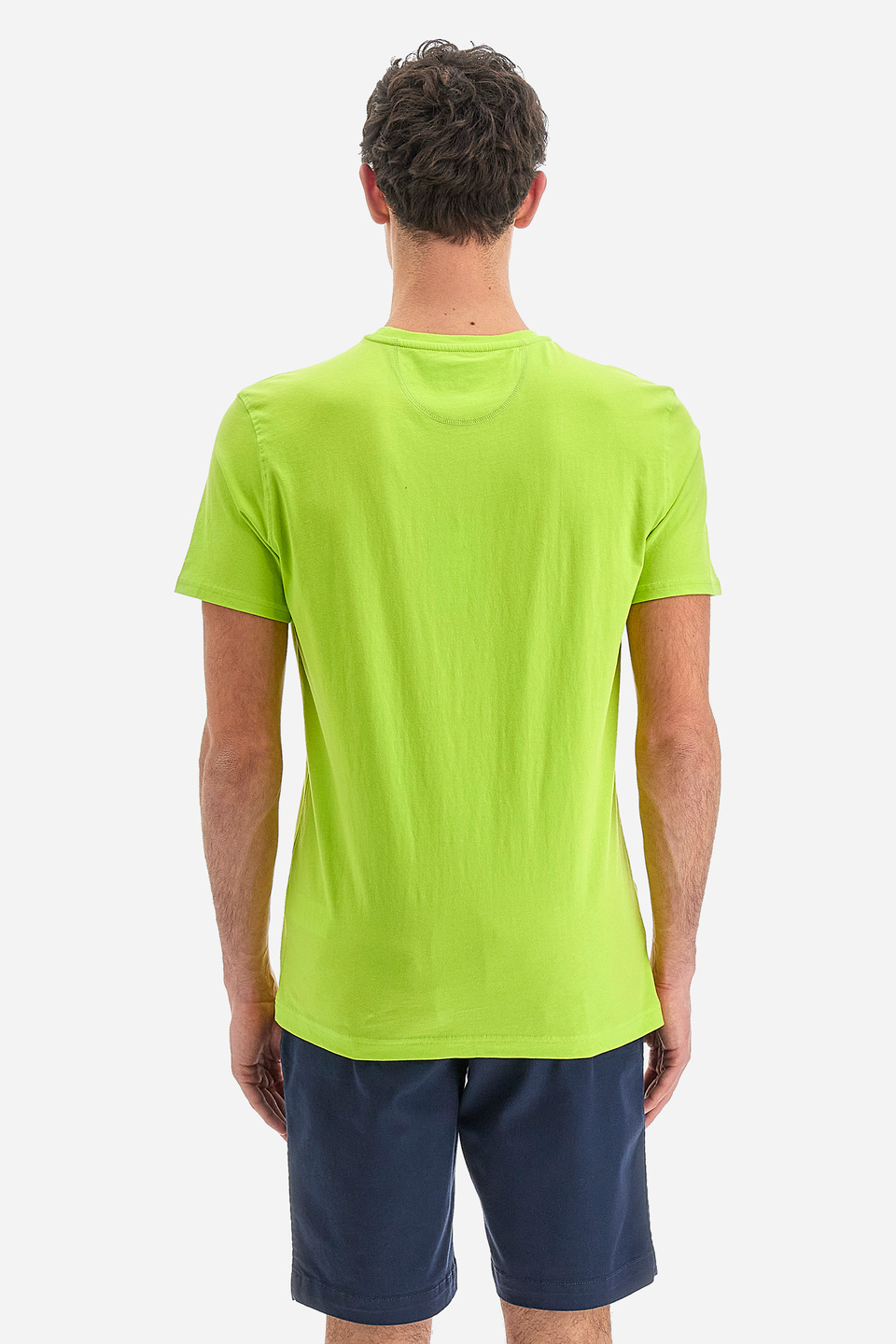 Men's 100% cotton regular fit short-sleeved T-shirt - Ramon | La Martina - Official Online Shop