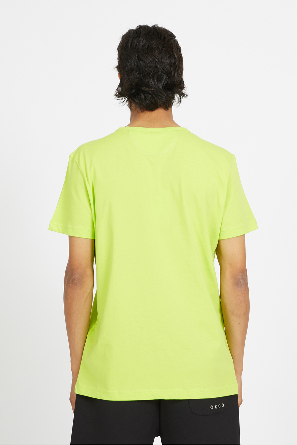 Men's 100% cotton regular fit short-sleeved T-shirt - Serge | La Martina - Official Online Shop