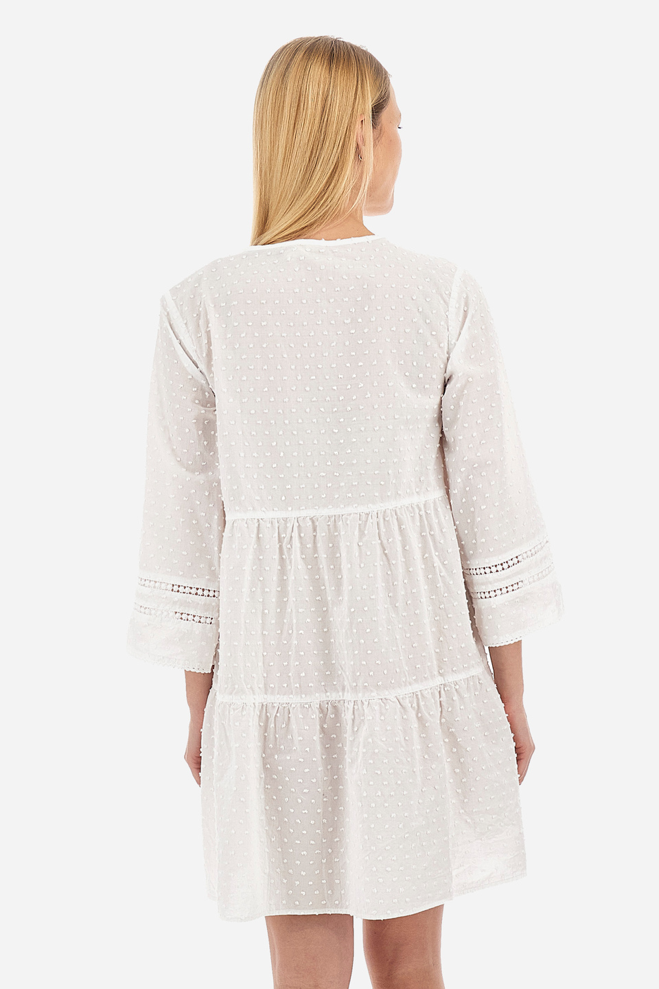 Women's regular fit 100% cotton dress - Valaria | La Martina - Official Online Shop