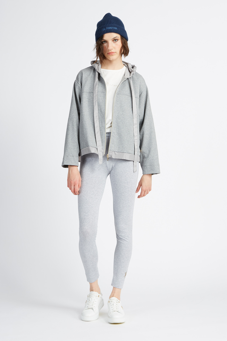 Women's sweatshirt with full zip and hood Spring Weekend - Vimal | La Martina - Official Online Shop