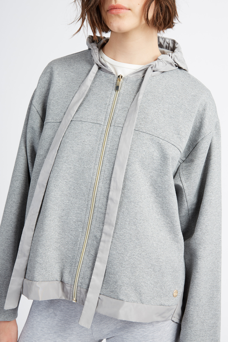 Women's sweatshirt with full zip and hood Spring Weekend - Vimal | La Martina - Official Online Shop