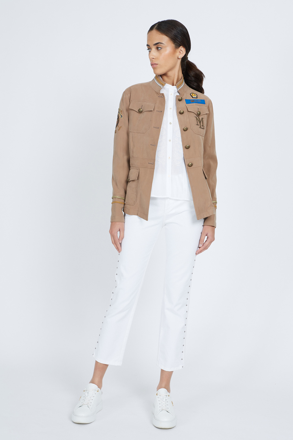 Women's regular fit viscose jacket - Valery | La Martina - Official Online Shop