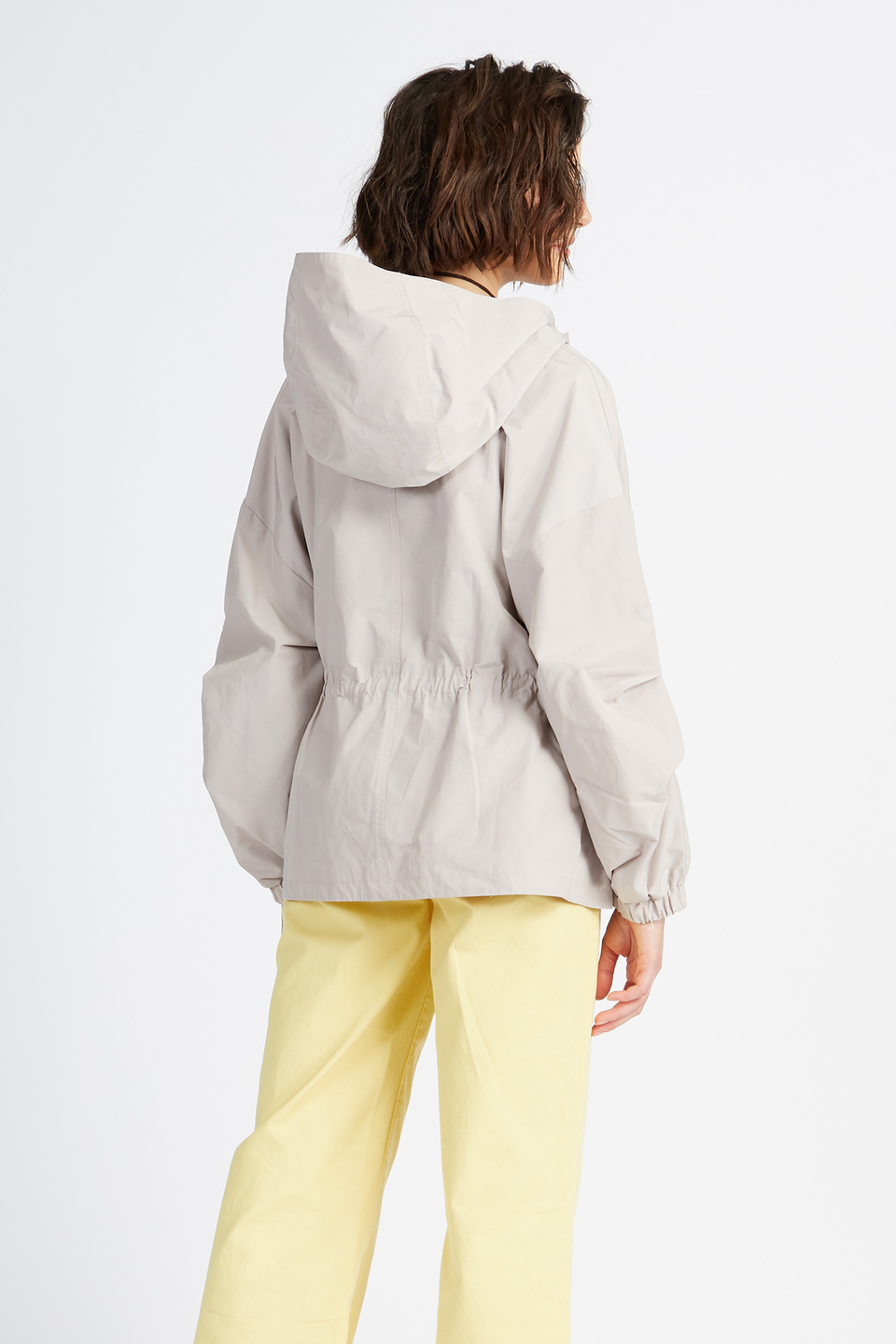 Solid color women's capsule Spring Weekend trench jacket with pockets - Vandani | La Martina - Official Online Shop