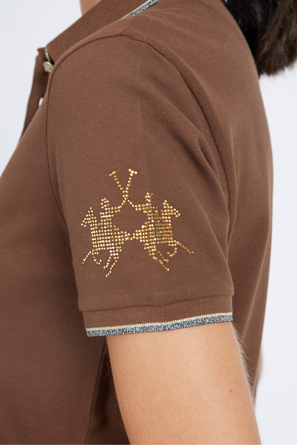 Louis Vuitton Embroidered Cotton Polo