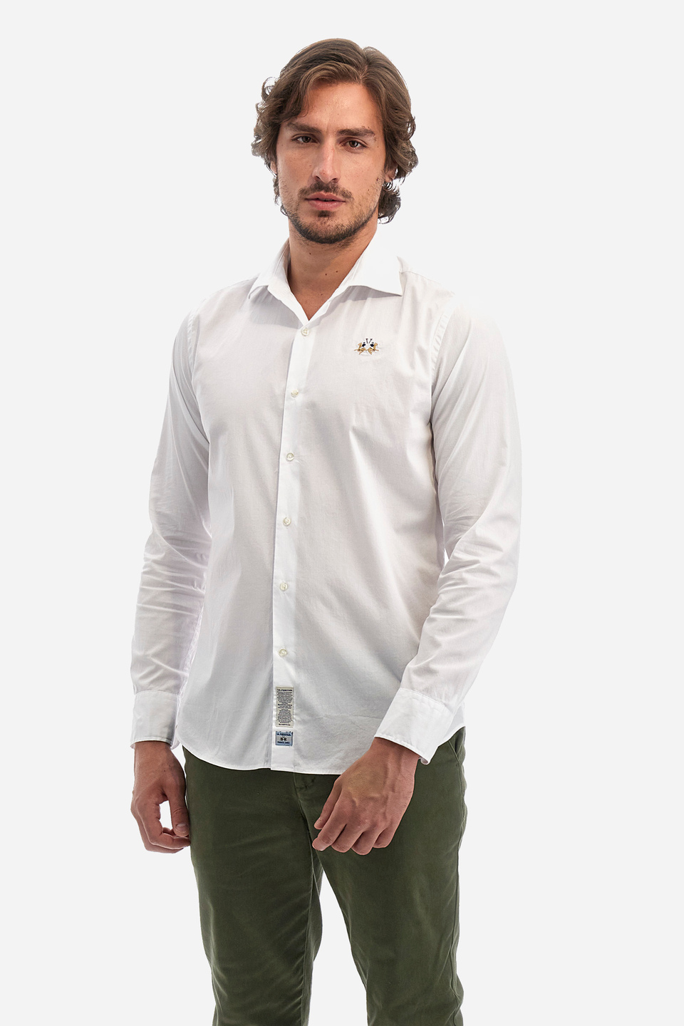 Chemise homme coupe slim petit logo - Innocent | La Martina - Official Online Shop