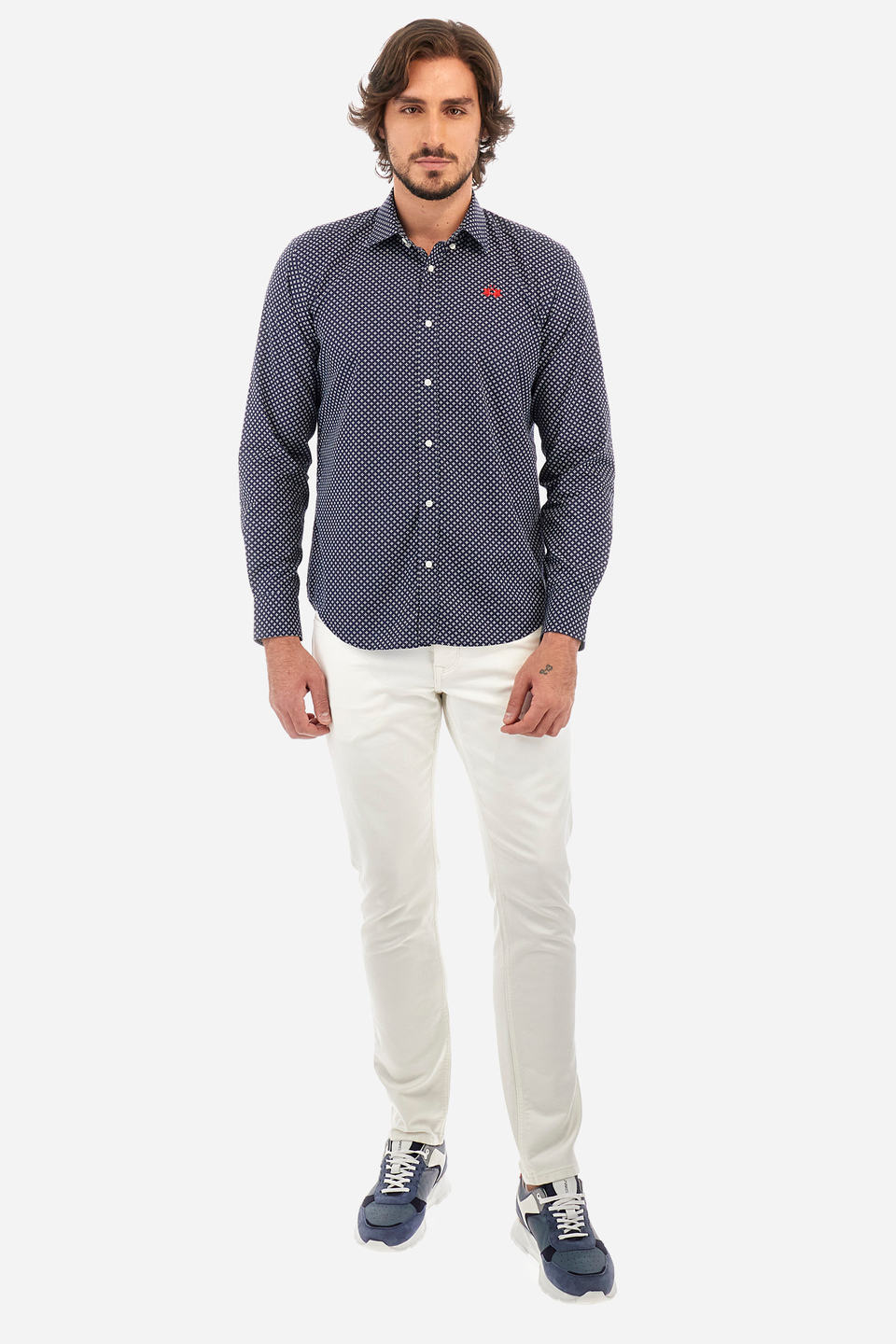 Man shirt in regular fit - Rodolfo | La Martina - Official Online Shop