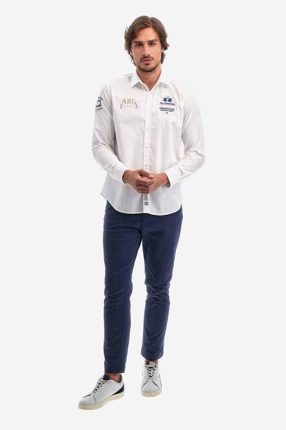 Man shirt in regular fit - Wiley | La Martina - Official Online Shop