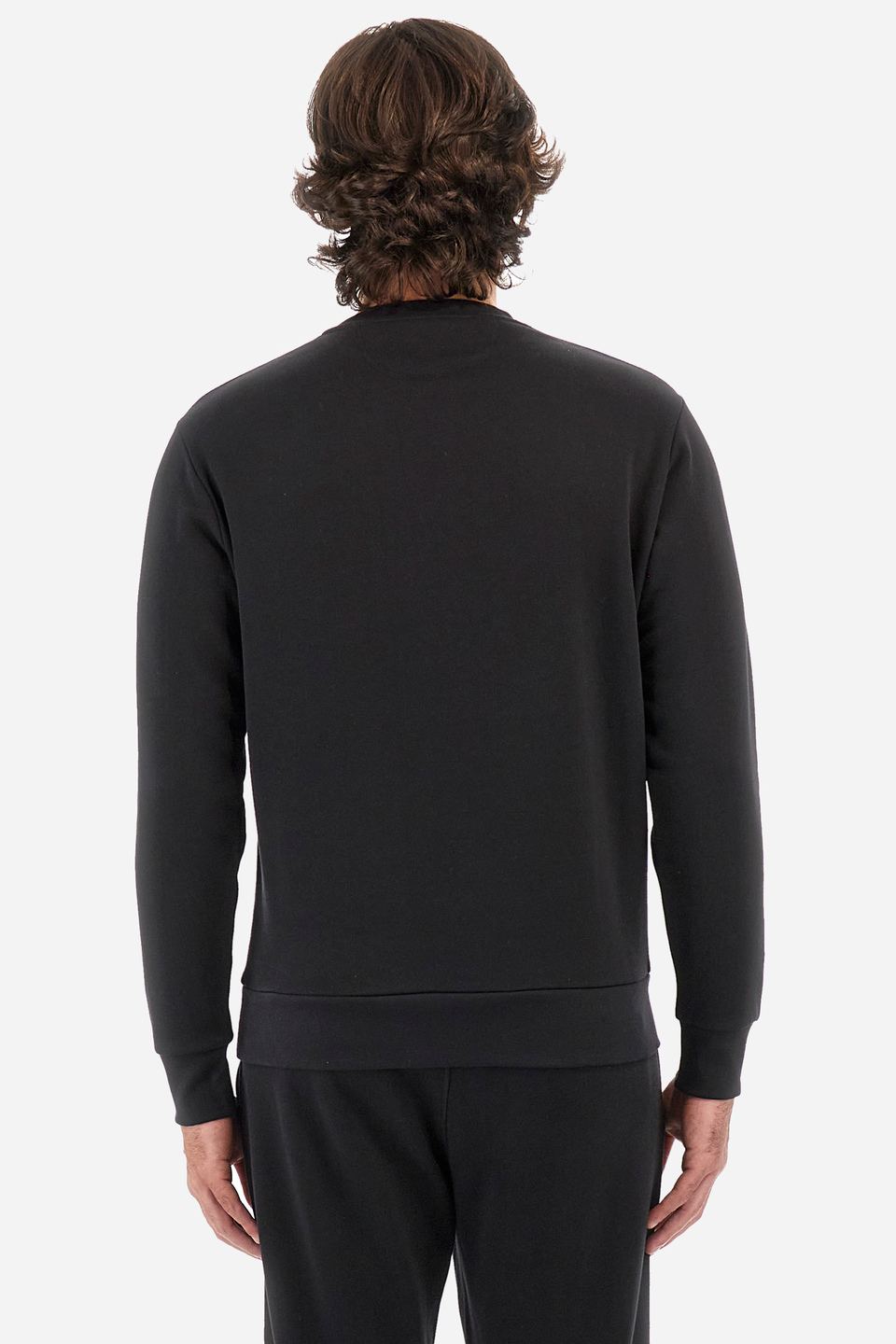 Man regular fit sweatshirt - Quadrilatere | La Martina - Official Online Shop