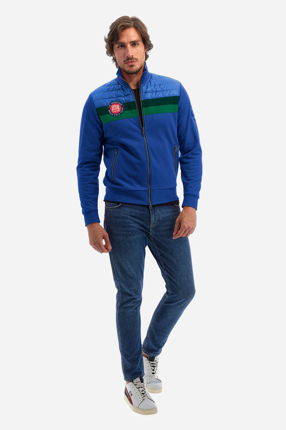 Man regular fit sweatshirt - Wes | La Martina - Official Online Shop