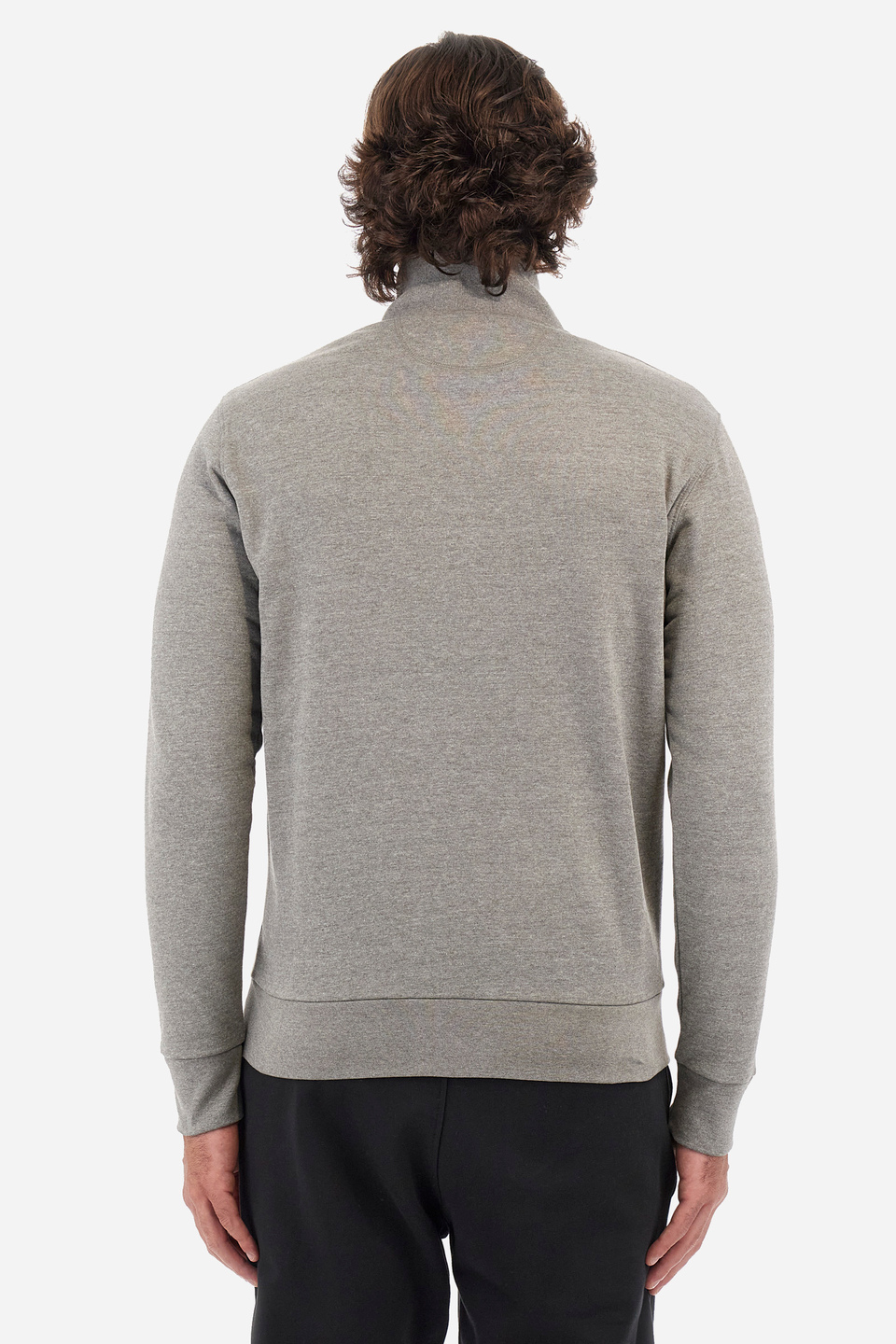 Langärmeliges Herren-Sweatshirt regular fit - Raul | La Martina - Official Online Shop
