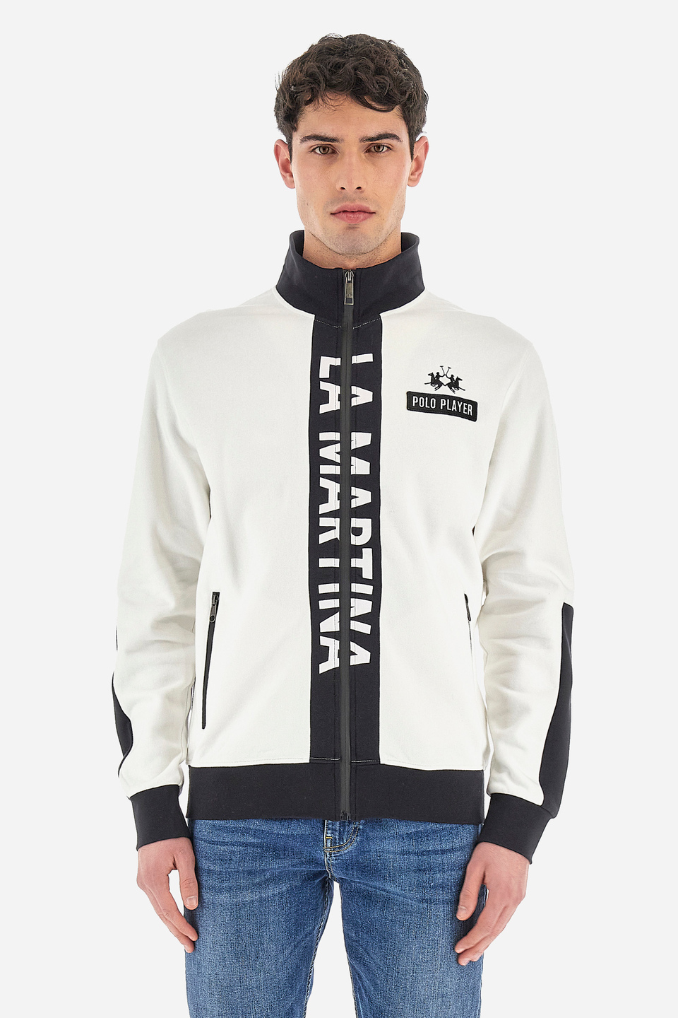 Man regular fit sweatshirt - Worden | La Martina - Official Online Shop