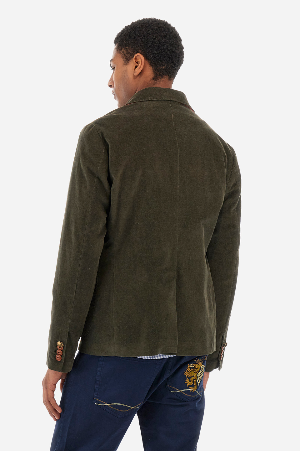 Man regular fit jacket - Wharton | La Martina - Official Online Shop