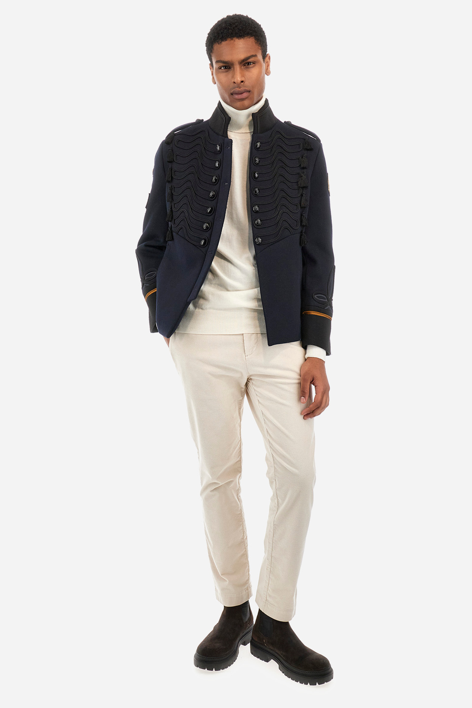 Man regular fit jacket - Willet | La Martina - Official Online Shop