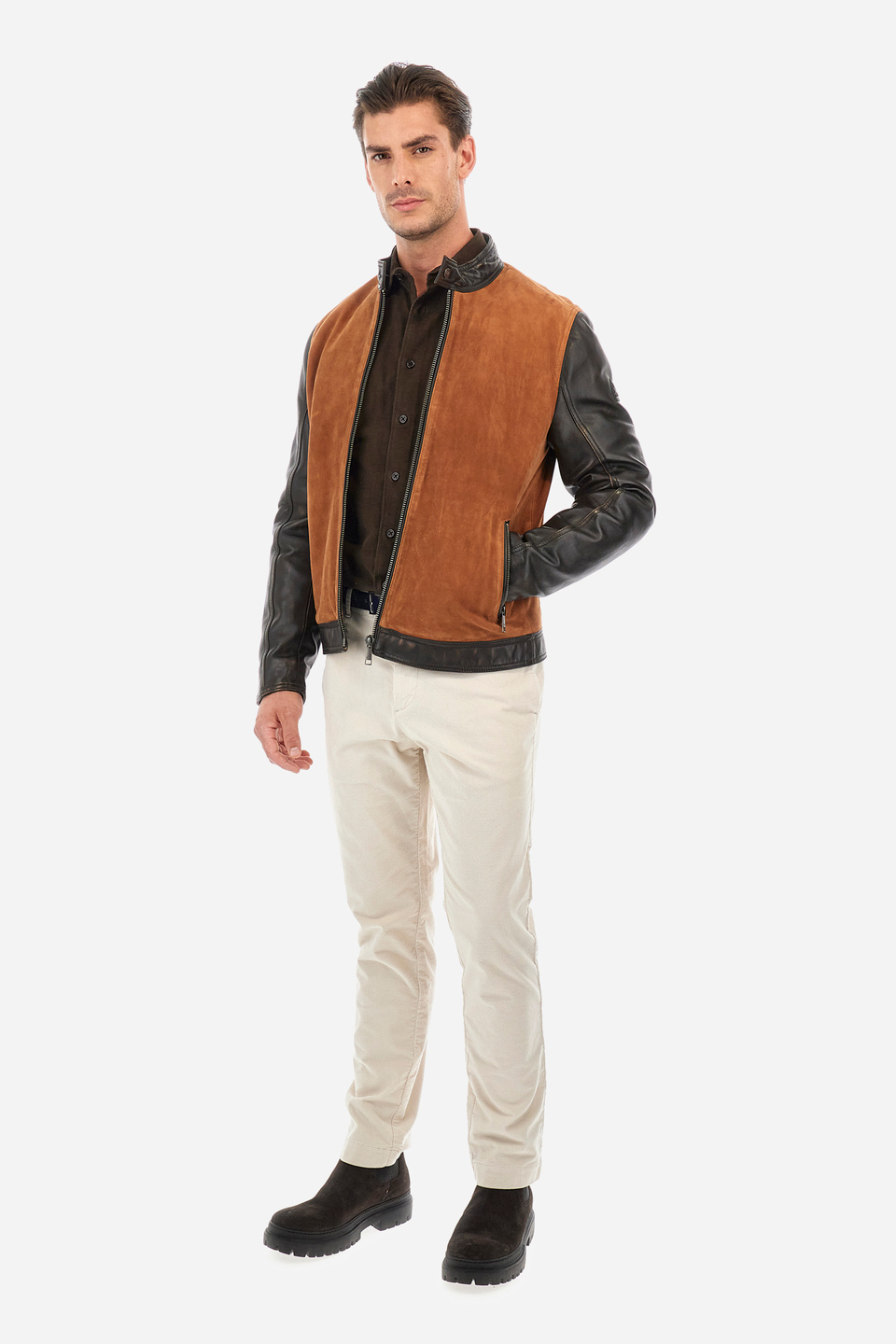 Man regular fit jacket - Windom | La Martina - Official Online Shop