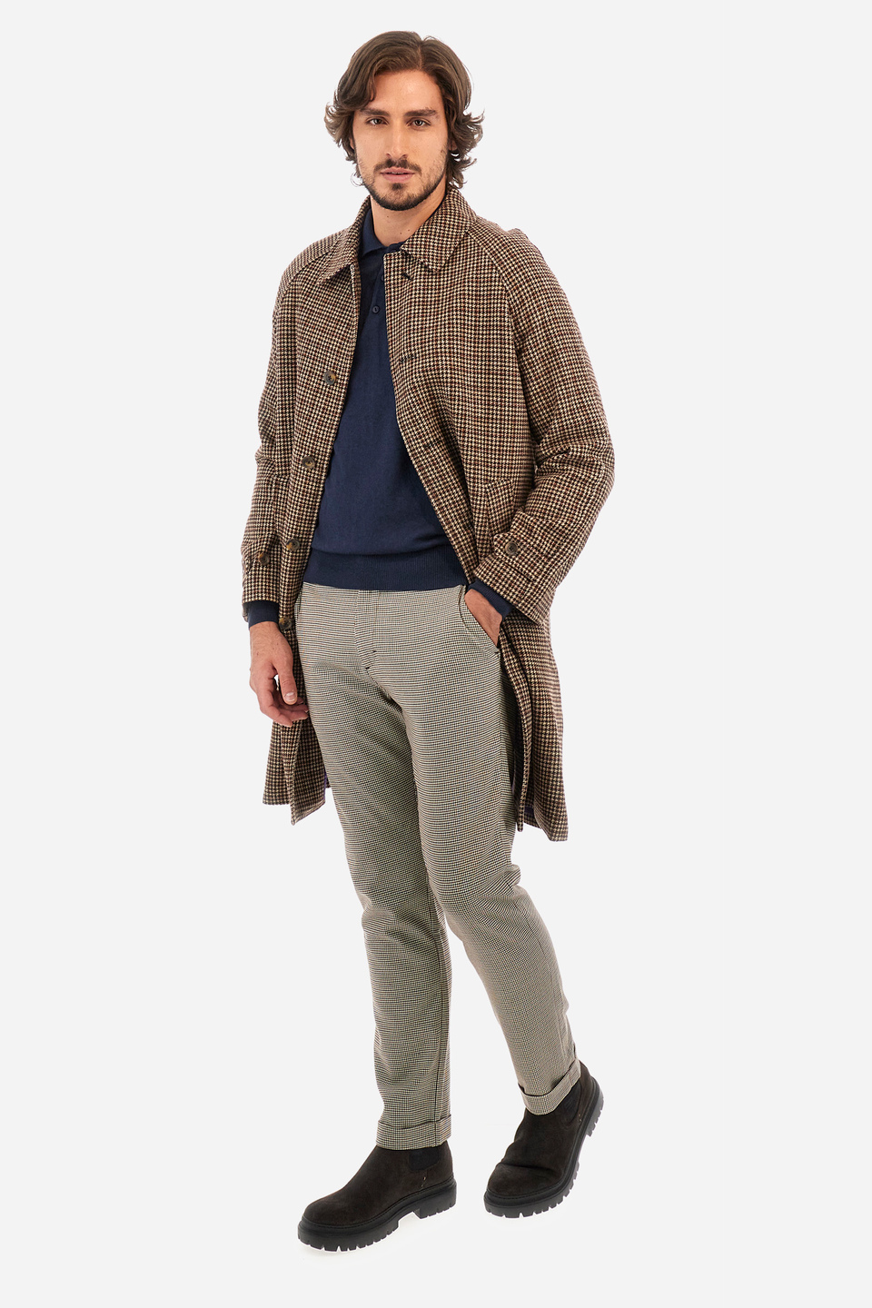 Man coat in regular fit - Worthington | La Martina - Official Online Shop
