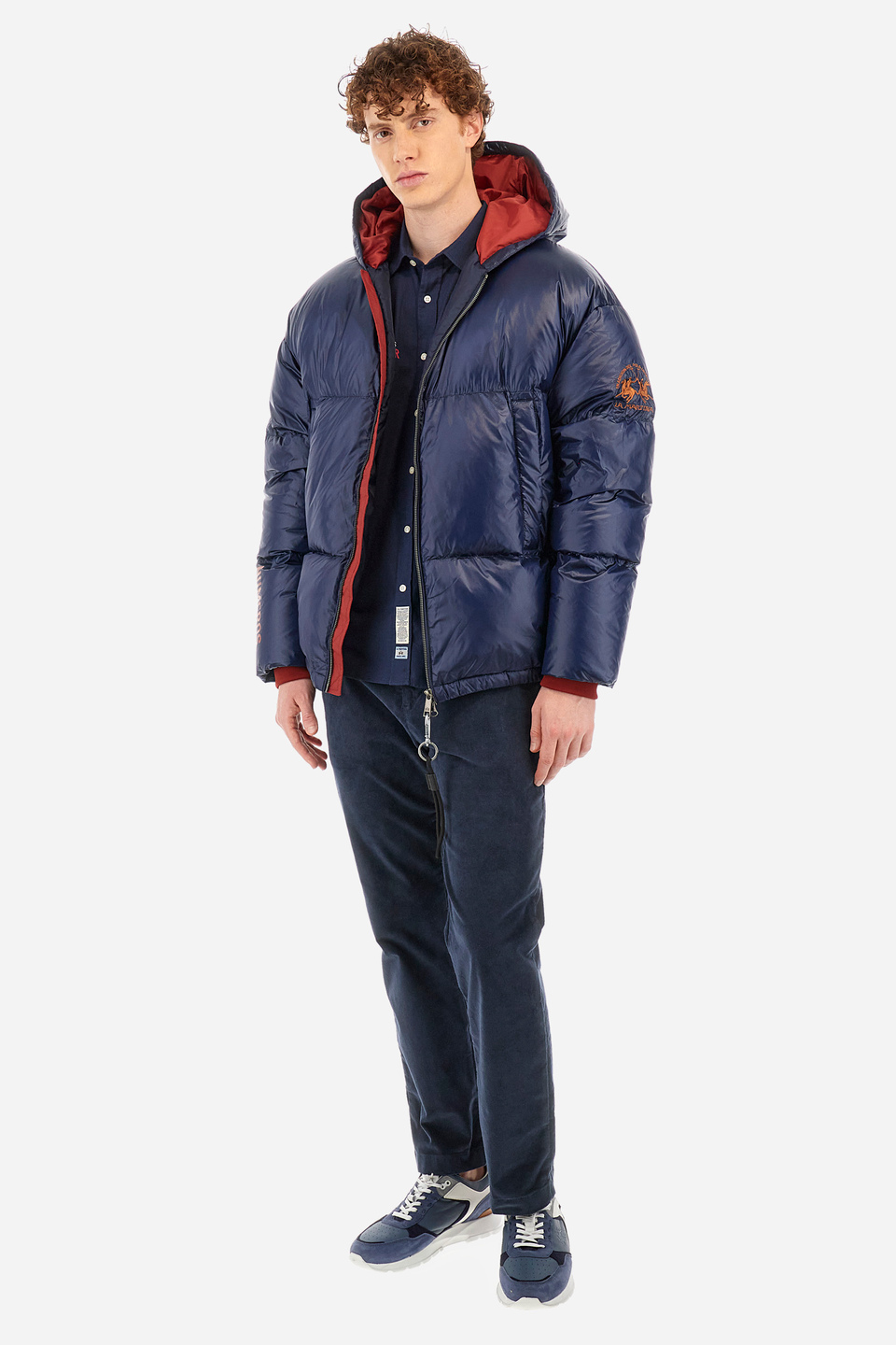 Man down jacket in regular fit - Wister | La Martina - Official Online Shop