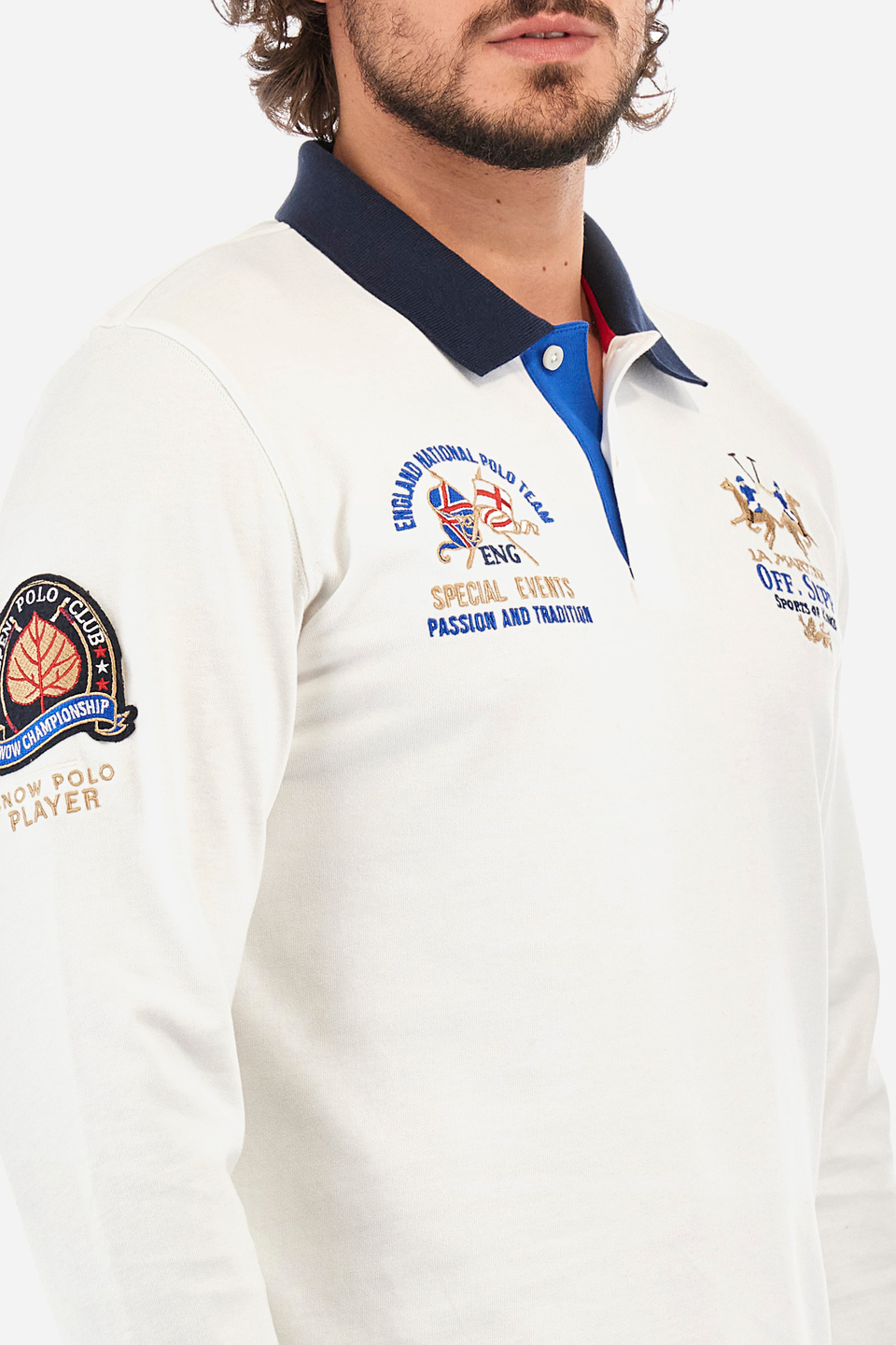 Man polo shirt in regular fit - Wilber | La Martina - Official Online Shop