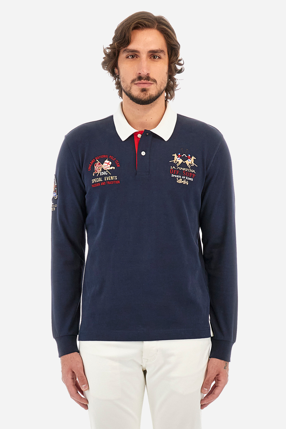 Man polo shirt in regular fit - Wilber | La Martina - Official Online Shop