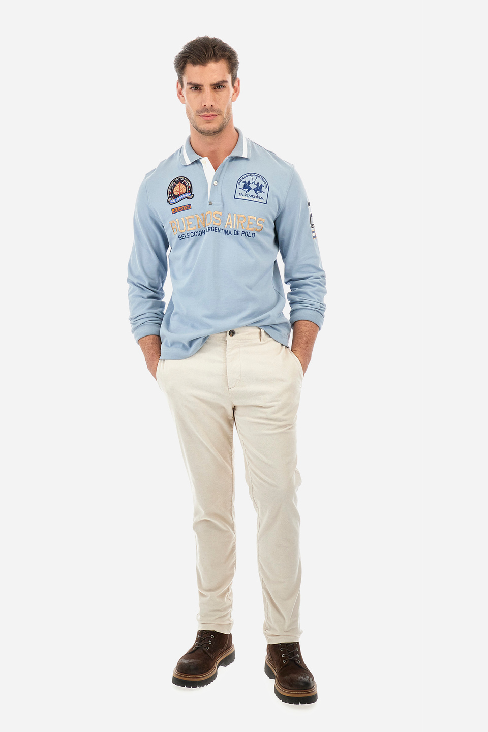 Man polo shirt in regular fit - Wilkinson | La Martina - Official Online Shop