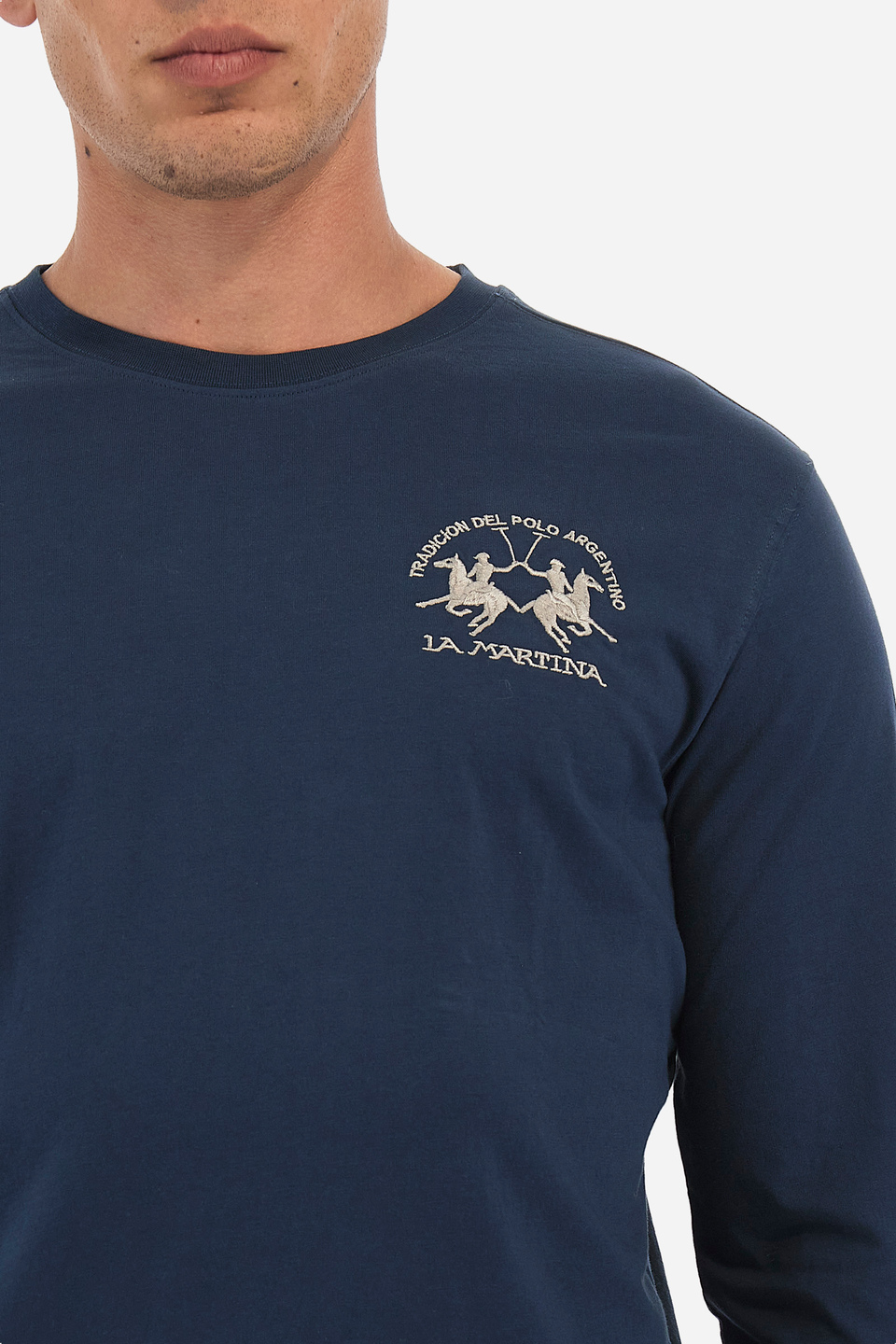 Man T-shirt in regular fit - Willey | La Martina - Official Online Shop