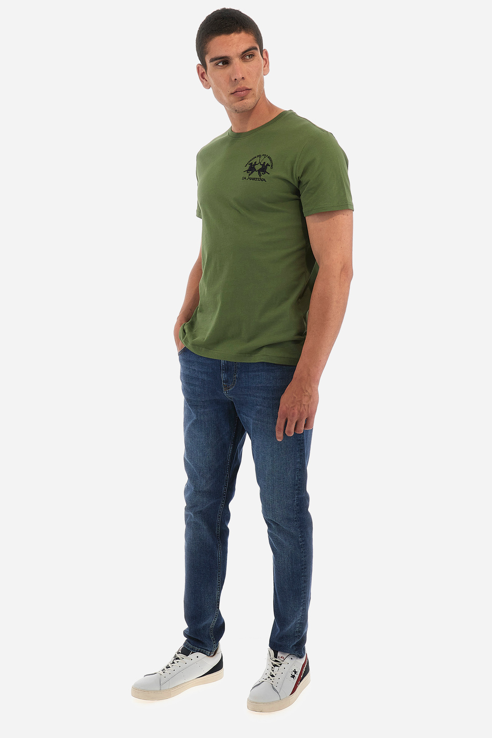 Herren-T-Shirt Regular Fit - Wandie | La Martina - Official Online Shop