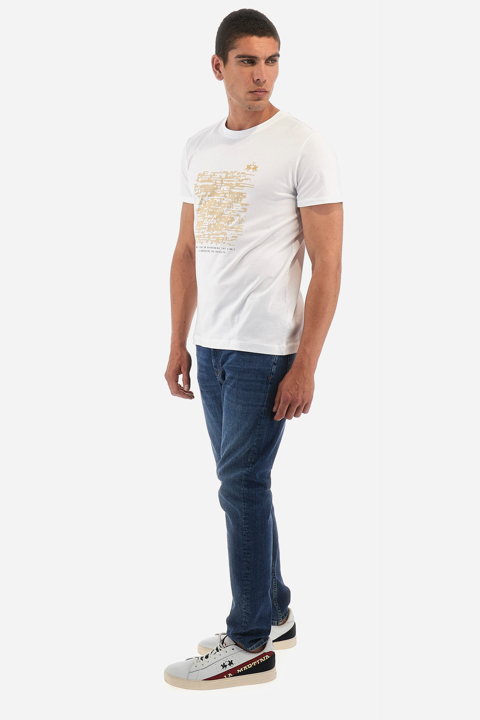 Herren-T-Shirt Regular Fit - Winchester | La Martina - Official Online Shop