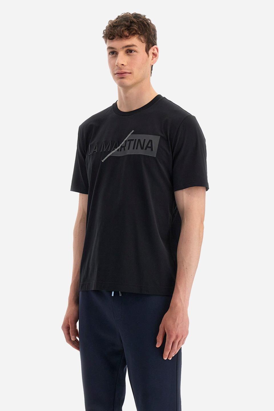 Man T-shirt in regular fit - Wakely | La Martina - Official Online Shop