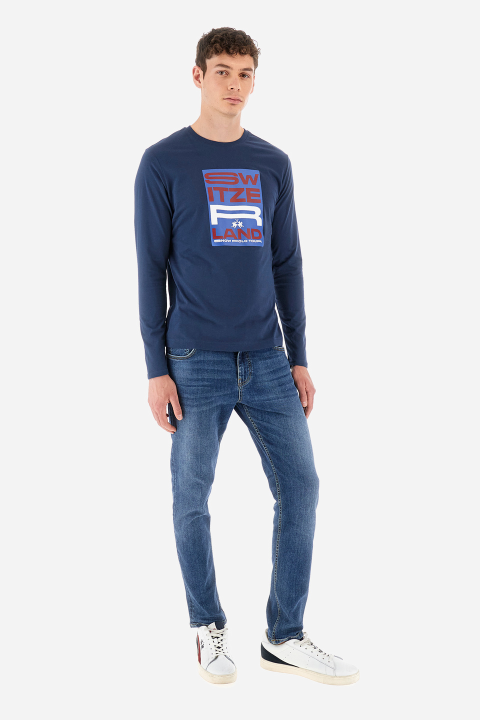 Camiseta de corte regular para hombre - Wendel | La Martina - Official Online Shop