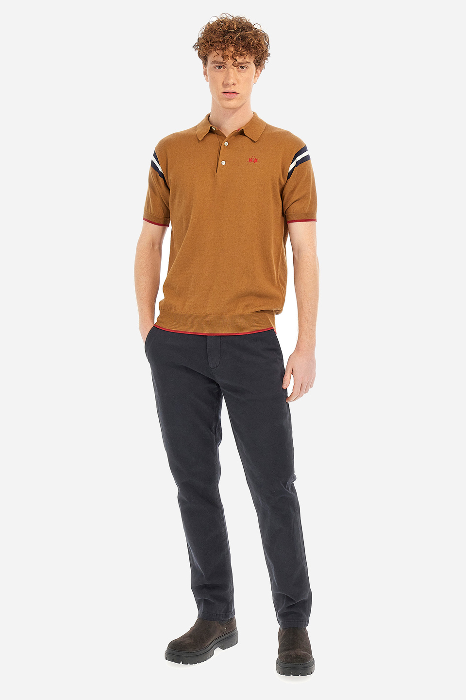 Polo shirt with a regular fit - Whisper Rawhide La Martina | Shop Online