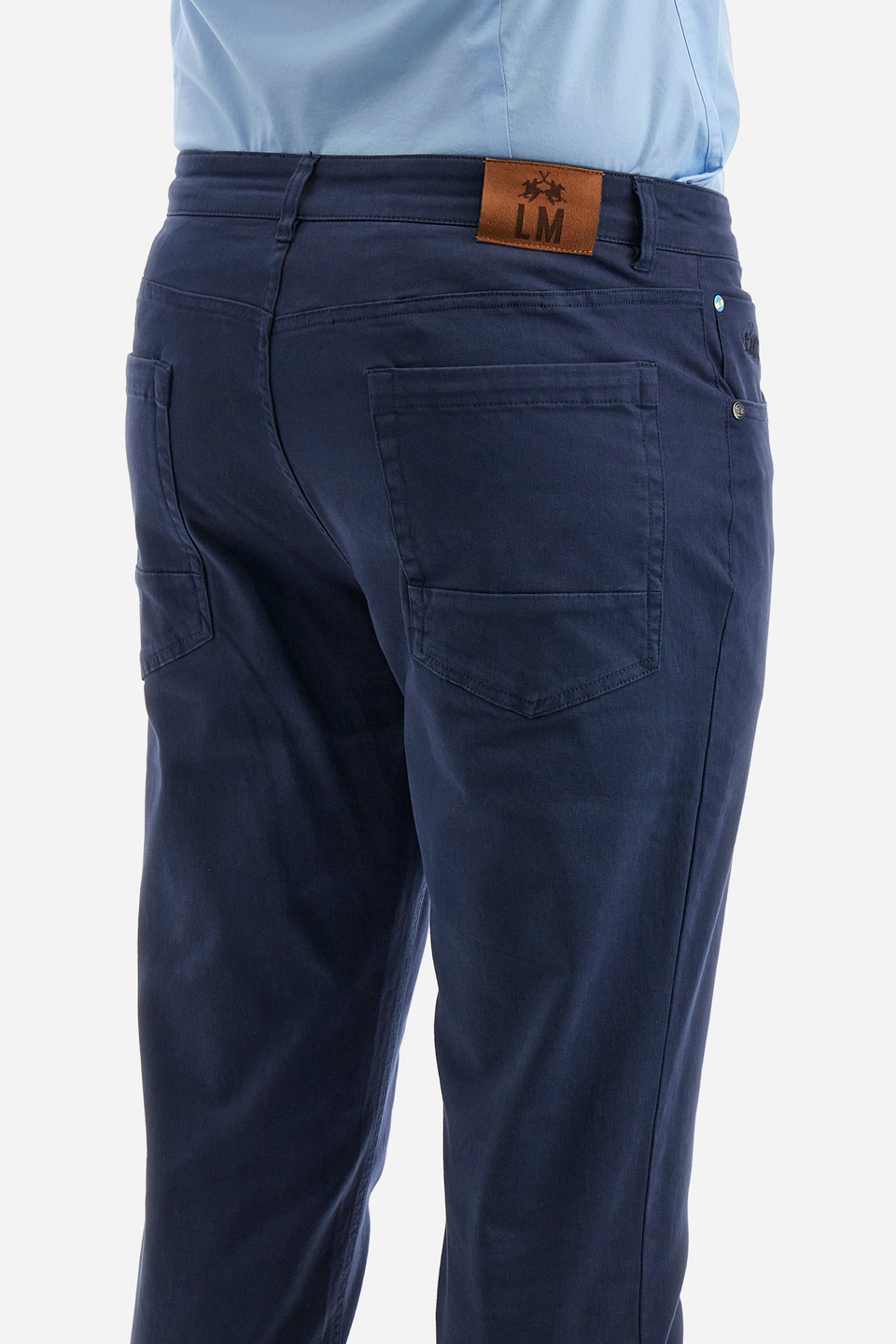 Man trousers in regular fit - Ramsey | La Martina - Official Online Shop