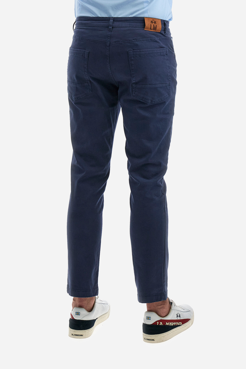 Man trousers in regular fit - Ramsey | La Martina - Official Online Shop