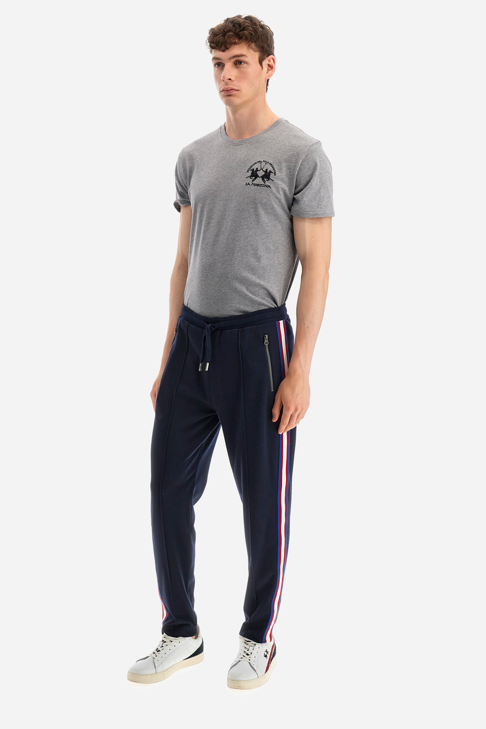 Pantalon de jogging homme coupe classique - Wescott Bleu marine La Martina