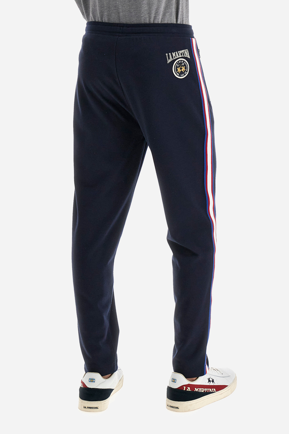 Pantalones de jogging de hombre de corte recto - Wescott | La Martina - Official Online Shop