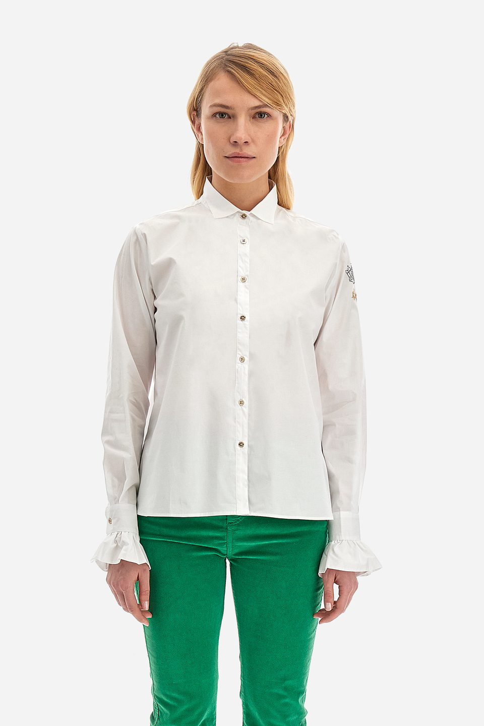 Damen -Hemd regular fit - Welbie | La Martina - Official Online Shop