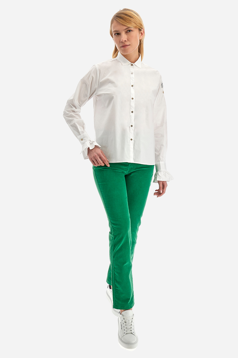Damen -Hemd regular fit - Welbie | La Martina - Official Online Shop