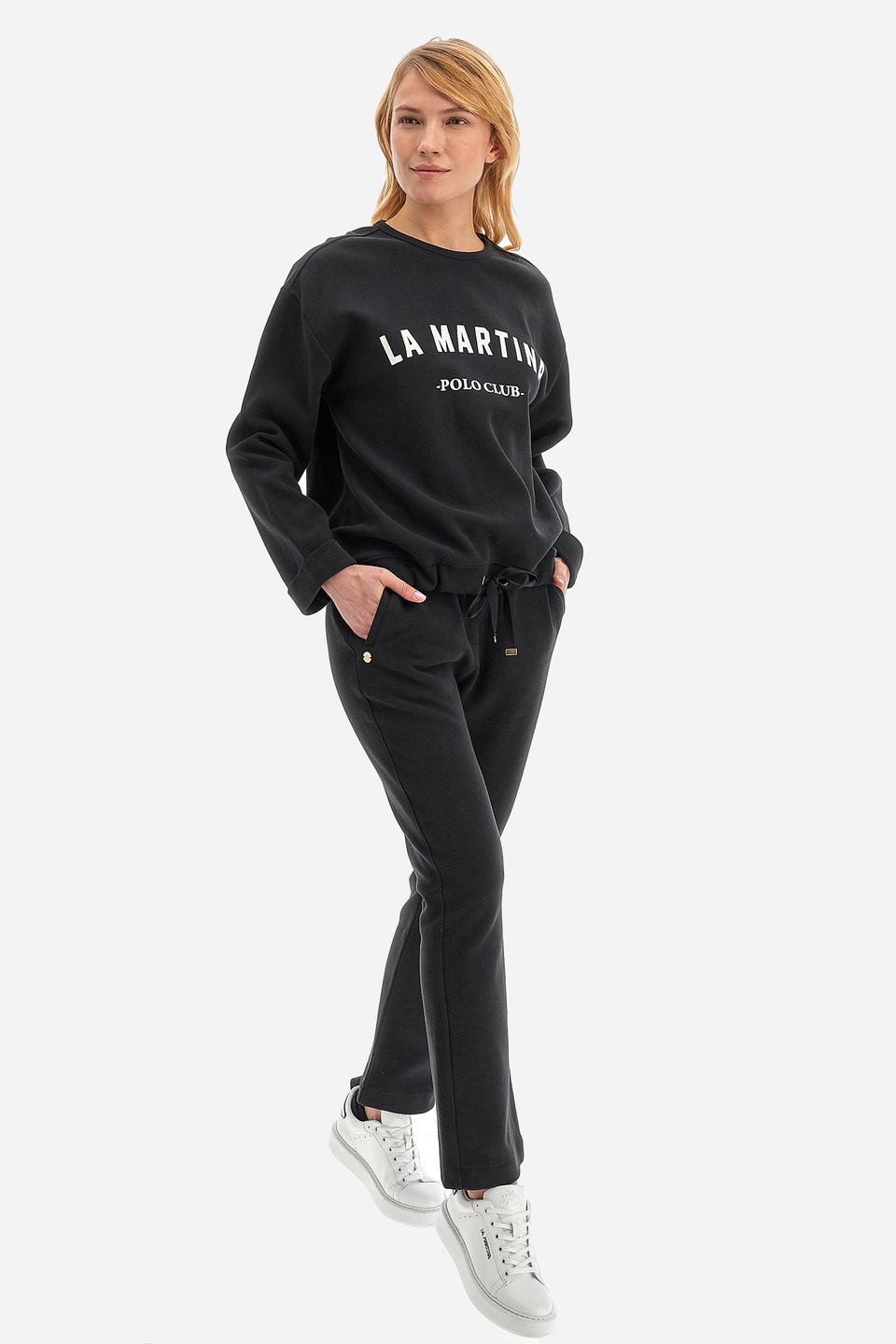 Woman sweatshirt in regular fit - Wendie | La Martina - Official Online Shop