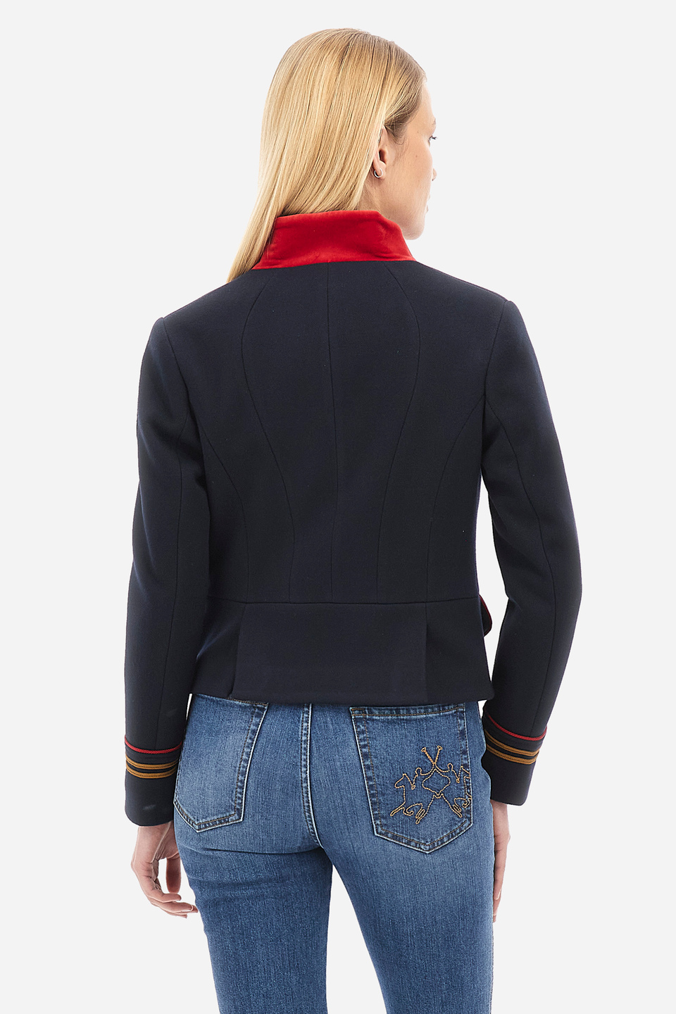 Woman jacket in regular fit - Wilhelmina | La Martina - Official Online Shop