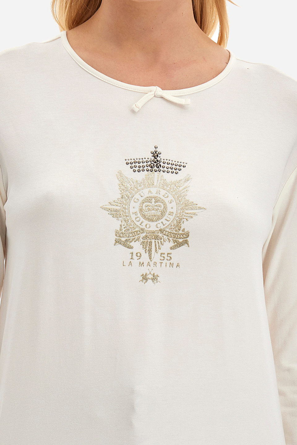 T-shirt donna regular fit - Wyetta | La Martina - Official Online Shop