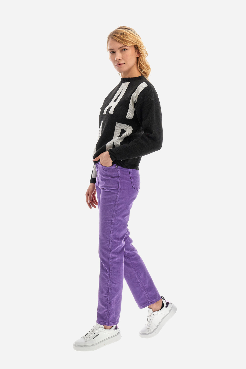 Sweater mujer de corte recto - Wilkins | La Martina - Official Online Shop