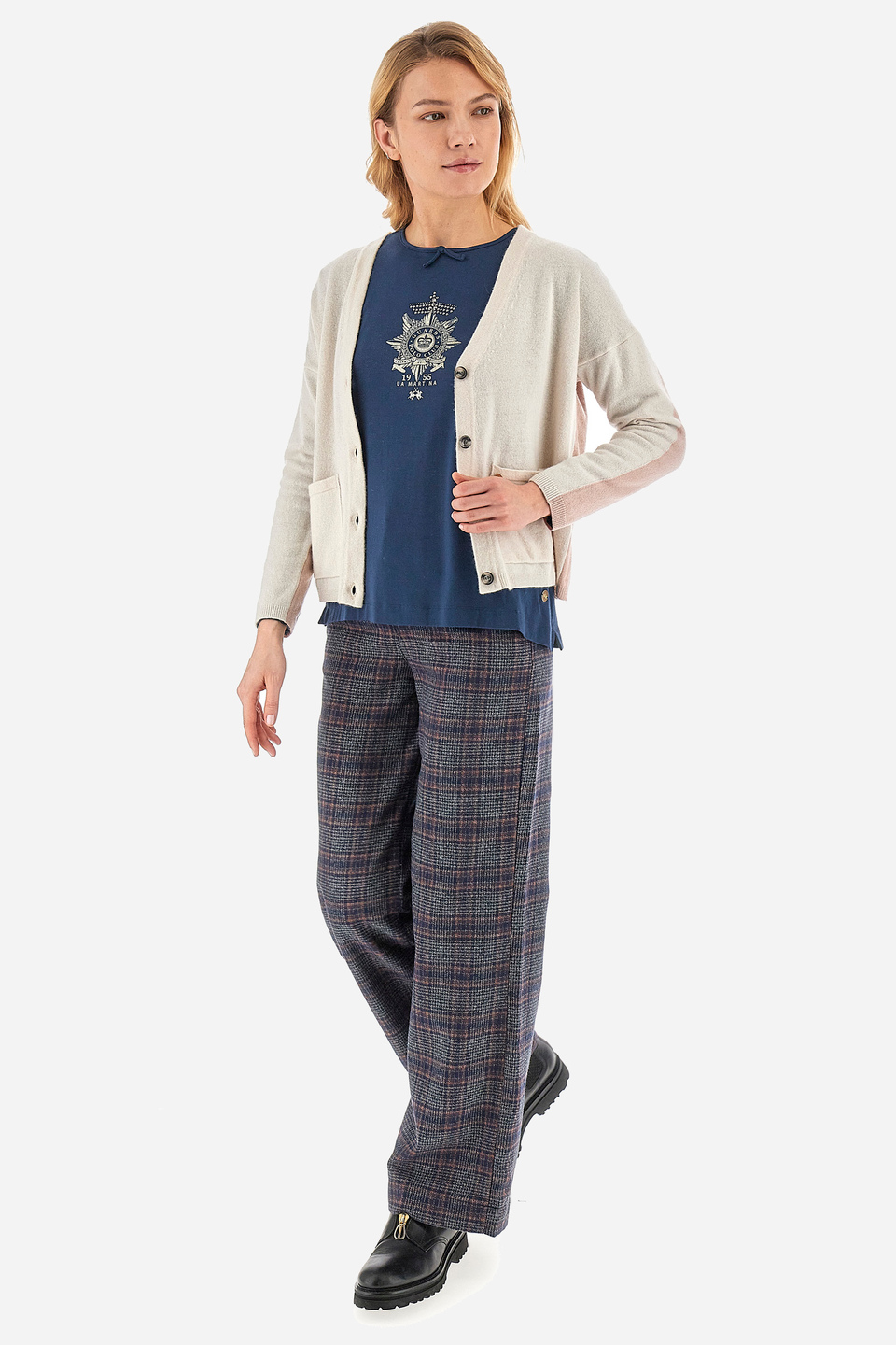 Woman trousers in regular fit - Wazir | La Martina - Official Online Shop