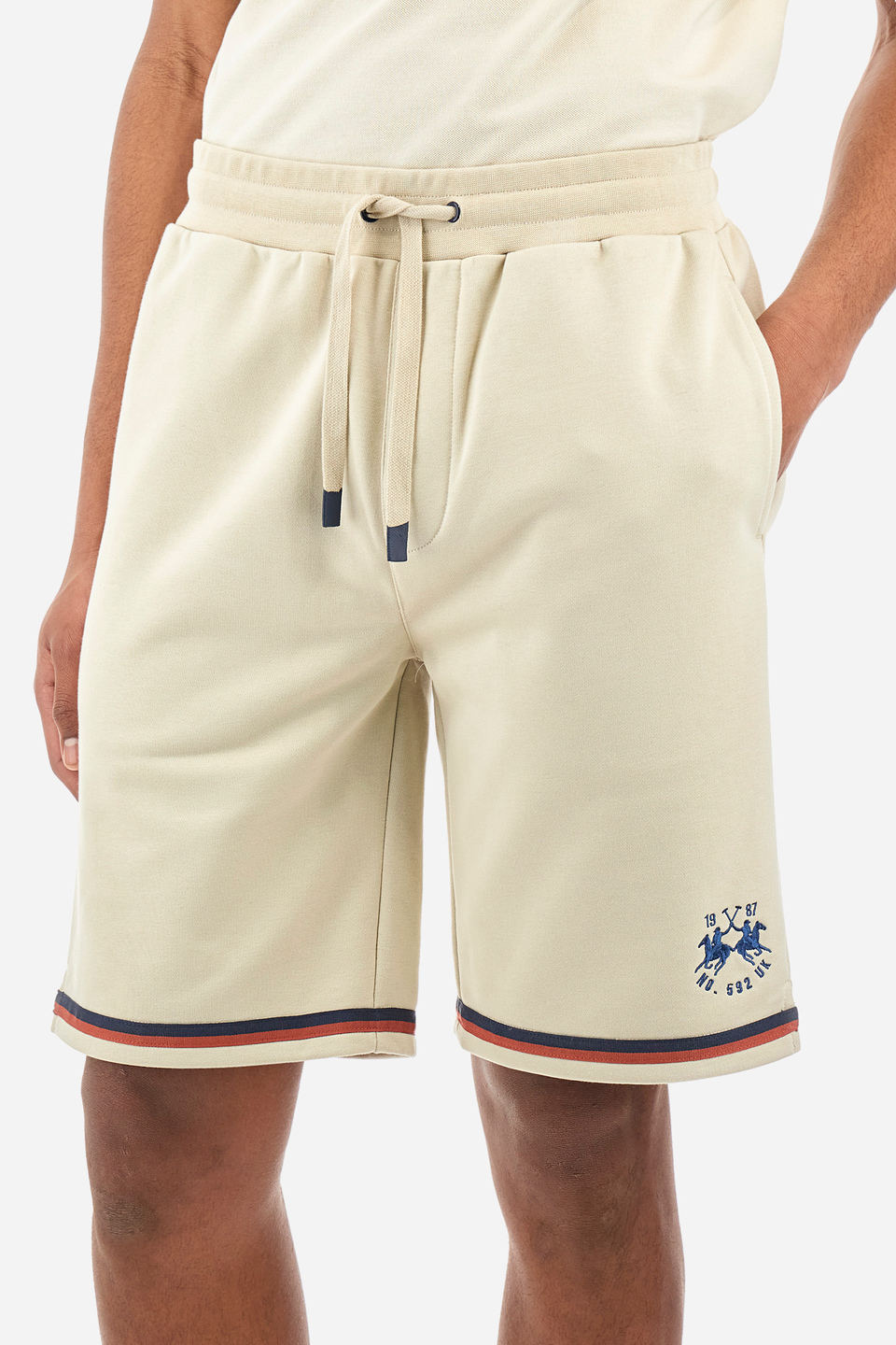 Men's Bermuda shorts in a regular fit - Yahir | La Martina - Official Online Shop