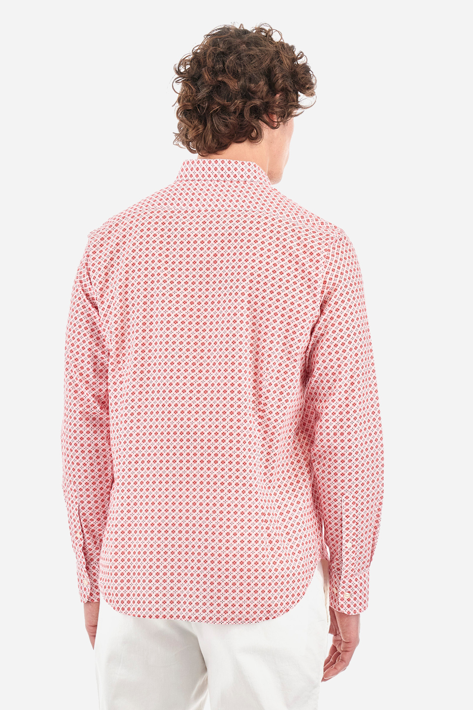 Camisa de poplin con estampado geométrico - Innocent | La Martina - Official Online Shop