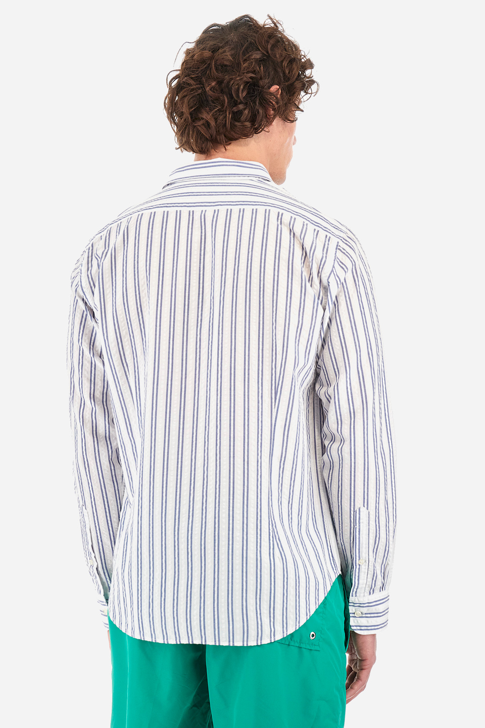 Cotton shirt with a striped patterned - Innocent | La Martina - Official Online Shop