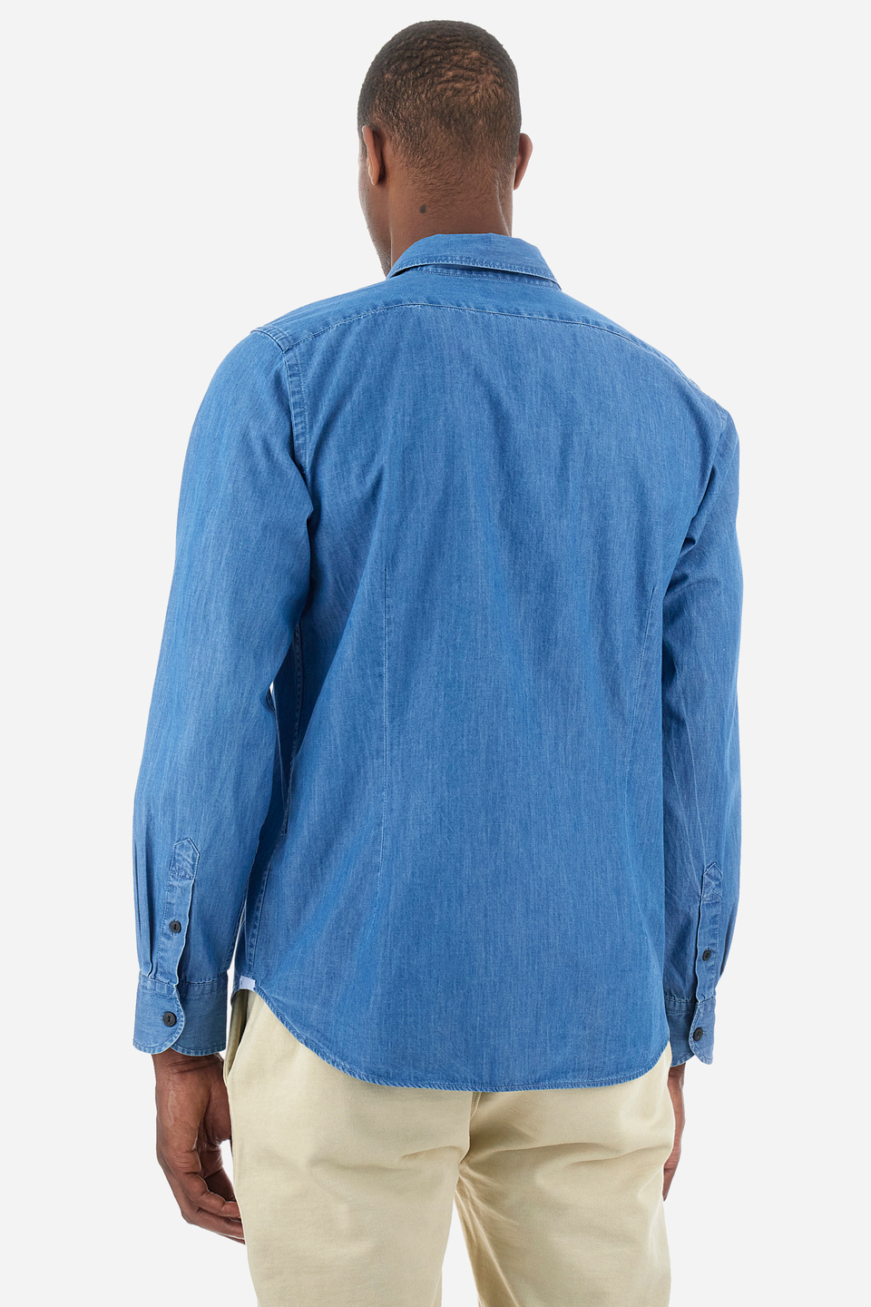 Camisa de algodón de corte recto - Innocent | La Martina - Official Online Shop