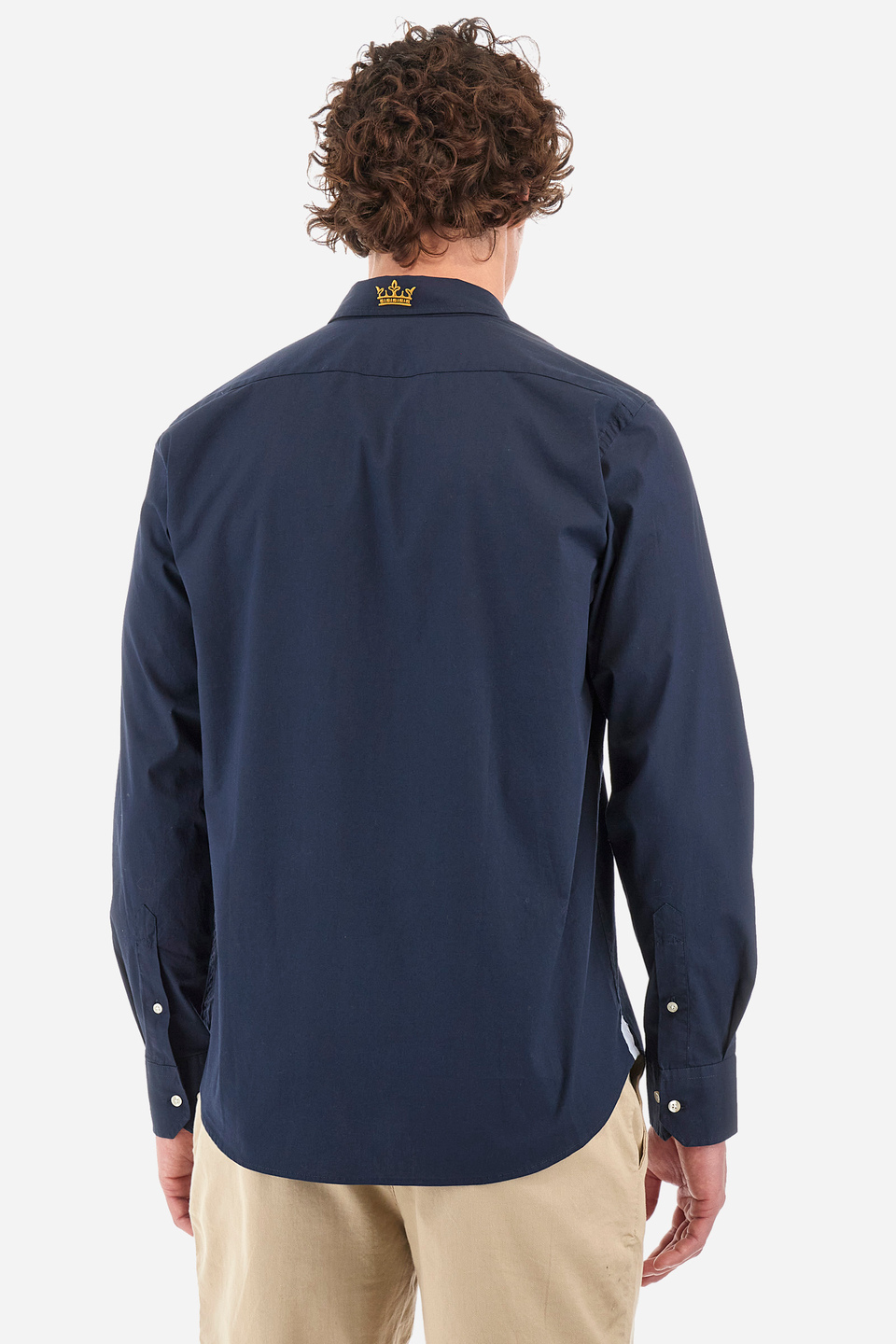 Camicia regular fit in cotone elasticizzato - Rodolfo | La Martina - Official Online Shop