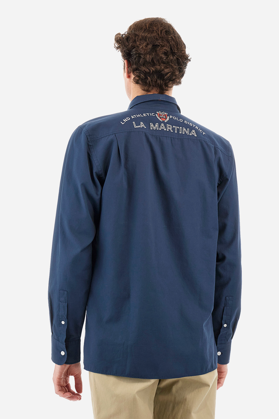 Camisa de hombre de corte recto - Yamino | La Martina - Official Online Shop