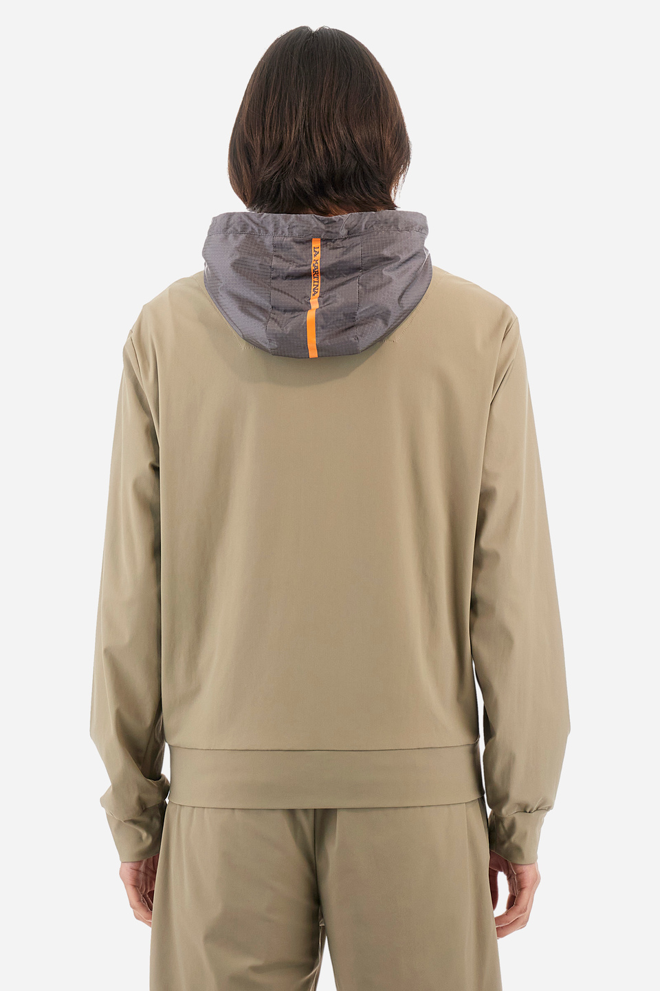 Regular-fit sweatshirt in synthetic fabric - Yevgeny | La Martina - Official Online Shop