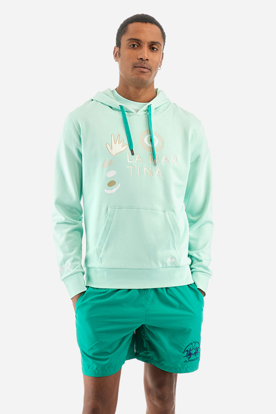 Sweatshirt aus Baumwolle Regular Fit – Yachim | La Martina - Official Online Shop