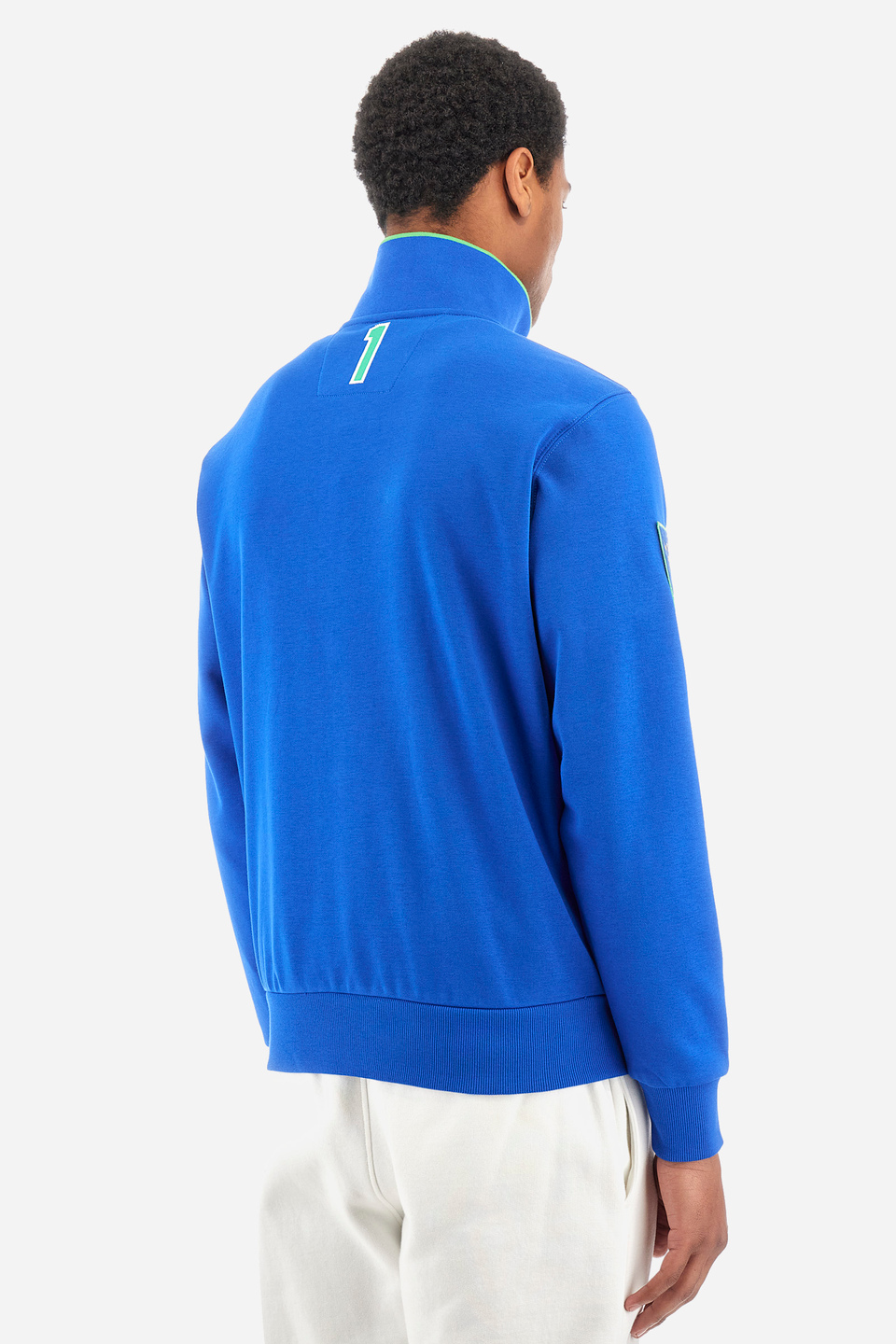 Men's regular fit sweatshirt - Yishai | La Martina - Official Online Shop